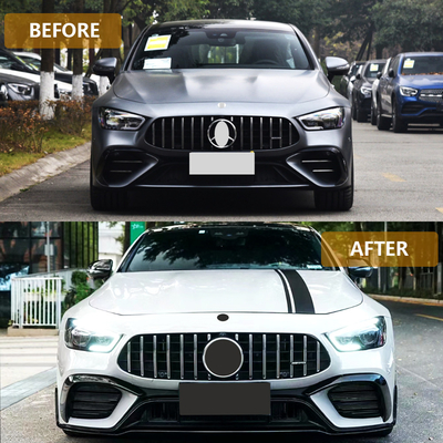 Actualice su BENZ AMG GT con la serie 20-23 Black Front Grill y los componentes del kit de carrocería