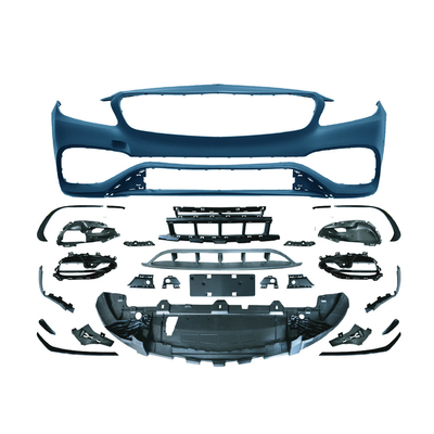 Moderno estilo de diseño de lujo para BENZ A clase Kit de carrocería Suministro A45 AMG Parche trasero de parrilla