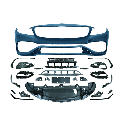 Moderno estilo de diseño de lujo para BENZ A clase Kit de carrocería Suministro A45 AMG Parche trasero de parrilla
