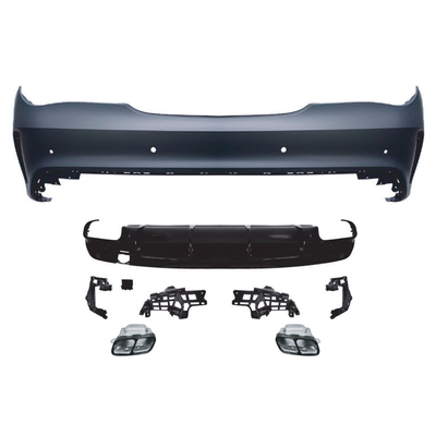 Conjunto de carcasa del parachoques trasero para Mercedes-Benz W117 CLA 2014-2019 Otras partes del cuerpo
