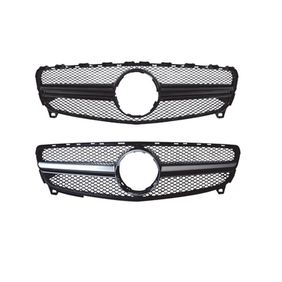 Obtenga la actualización de la parrilla del parachoques delantero A45 para Mercedes Benz Clase A W176 Body Kit 13-18