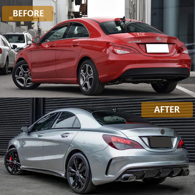 Las faldas laterales del coche para Mercedes Benz CLA W117 Modificado a C63 AMG Estilo 2013-2019 OEM Sí