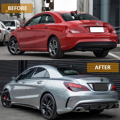 CLA Clase W117 2013-2019 Tubo de cola Actualice su coche con este accesorio Mercedes Benz
