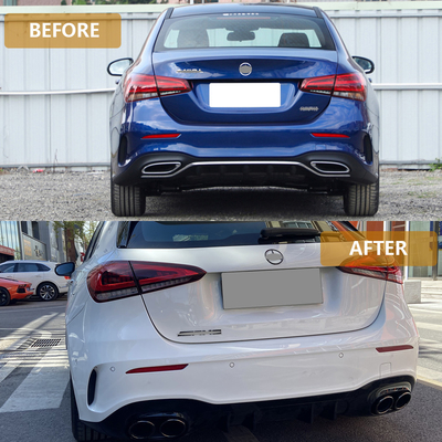 Actualice su Mercedes Benz A-CLASS W177 2019-2024 con personalización de estilo AMG-A45