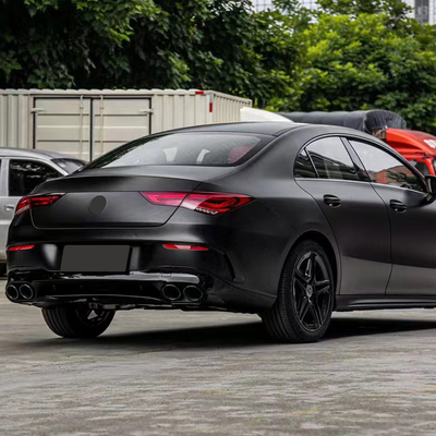 Mercedes Benz CLA W118 Parachoques traseros y labio difusor con escape de garganta Otras partes del cuerpo