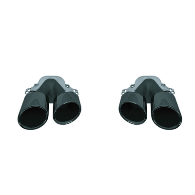 Acero inoxidable A35 estilo de escape Accesorios de carrocería de automóviles Tubo de cola Para BENZ W177 2024