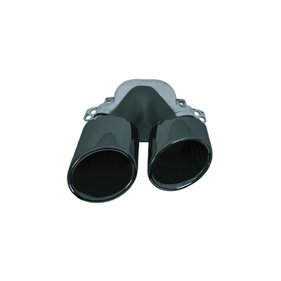 Actualice su CLA a un lujo moderno con este Split Ellipse Tailpipe Garganta en Negro