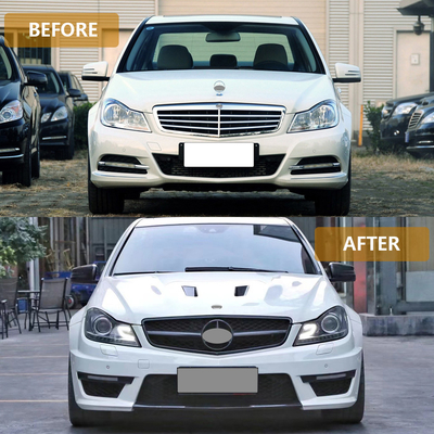 OEM Sí Kit de amortiguadores delanteros de automóviles Kit de lifting facial de la carrocería AMG para Mercedes-Benz Clase C W204 2011-2014