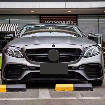 Grilla de coches de lujo Morden para Mercedes Benz Clase E W213 2016-2020 AMG actualización del cuerpo