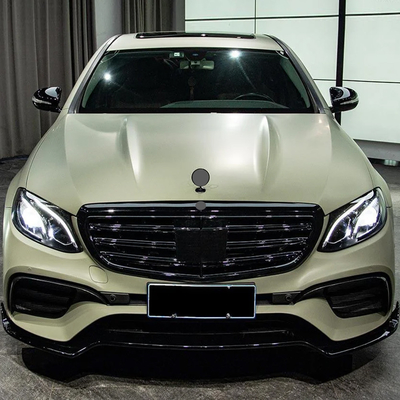 Labio delantero para Mercedes-Benz Clase E W213/C238-E63 2016-2020 Logotipo AMG Personalizado Aceptado
