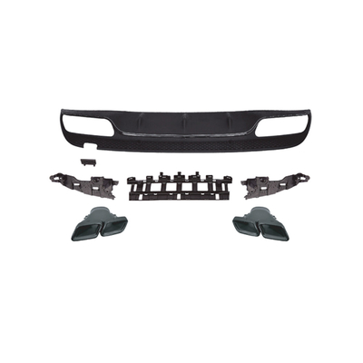Mercedes-Benz Clase C W205 Parachoques traseros mejorados Difusor trasero