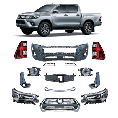 Transforma el Toyota Hilux Revo con nuestro kit de carrocería de lujo y negocios 2020 Rocco Upgrade