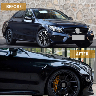 Kit de carrocería 100% probado para la actualización del Fender GT 2015-2018 en acero Benz Clase C W205