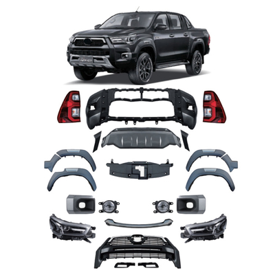 2020 Toyota Hilux Revo Vigo Rocco con Kit de cuerpo completo y logotipo personalizado