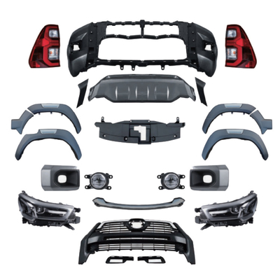 2020 Toyota Hilux Revo Vigo Rocco con Kit de cuerpo completo y logotipo personalizado