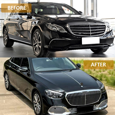 Equipo de carrocería de automóvil adecuado para Mercedes-Benz clase E W213 2016-2020 Frente y trasero Bumper Assy