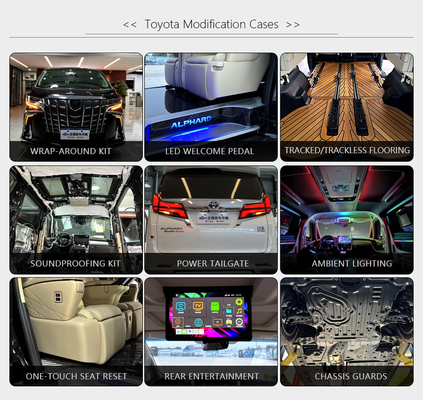 2020- Toyota Hilux Diesel Accesorios para el bastidor de techo OEM Kit de carrocería Personalización
