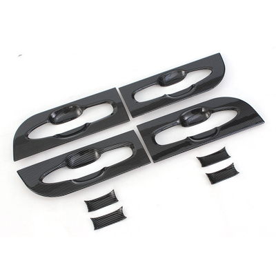 Accesorios de automóviles de plata/negro Portón de la manija de la cubierta del cuenco para Toyota Alphard Vellfire 2024