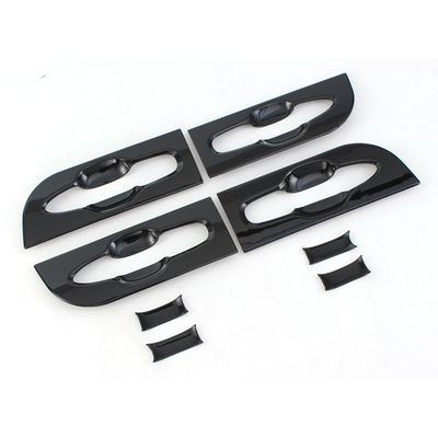 Accesorios de automóviles de plata/negro Portón de la manija de la cubierta del cuenco para Toyota Alphard Vellfire 2024
