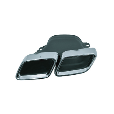 Punta de escape de acero inoxidable pulido C63 AMG estilo para 15-18 Mercedes-Benz Clase C W205