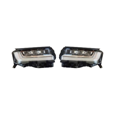 100% de prueba de auto faro luz de la cabeza del coche para TOYOTA Land Cruiser 2022-2024 ABS plástico