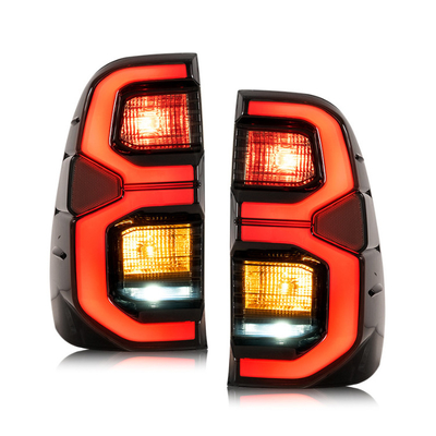 100% probado 2020- Hilux luces traseras modificadas de flash LED para Hilux Rocco