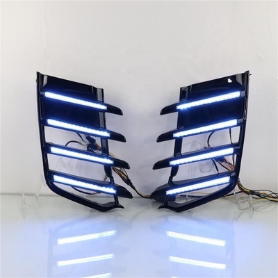 Capa de la lámpara de niebla de señal de giro LED ABS avanzada para Toyota Land Cruiser LC300 2022 2023