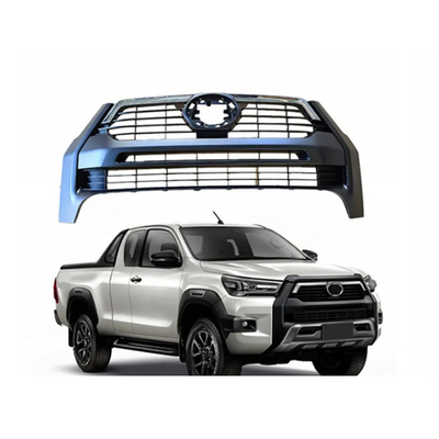 Instalación de automóviles Toyota Hilux Rocco 2021 Parrilla del parachoques delantera para recolección de piezas automáticas