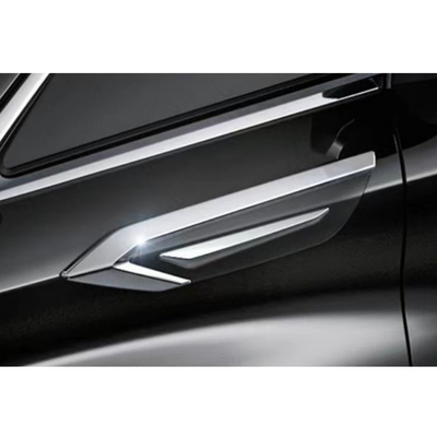 Accesorios exteriores plateados con cromo ABS de color plata/negro para el guardapuertas Toyota Alphard2024