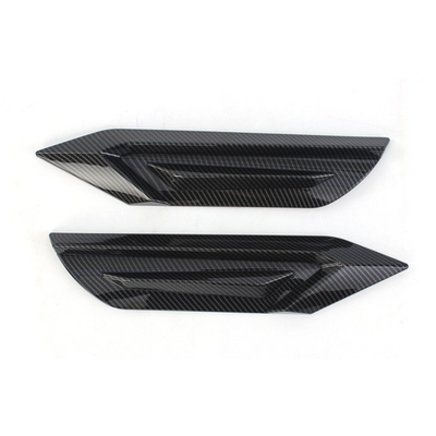 Accesorios exteriores plateados con cromo ABS de color plata/negro para el guardapuertas Toyota Alphard2024
