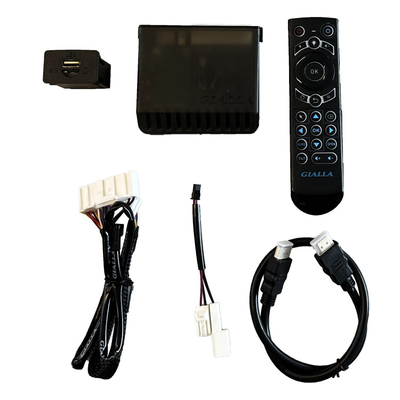 Modulo de sistema de entretenimiento trasero de la serie 40 Apple/Android Pantalla inalámbrica Carplay Negro