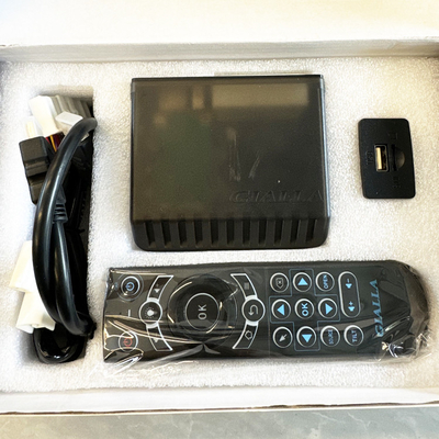 Modulo de sistema de entretenimiento trasero de la serie 40 Apple/Android Pantalla inalámbrica Carplay Negro