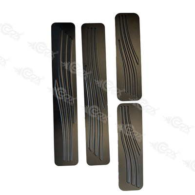 2024 Toyota Alphard Sill de puerta en aleación de aluminio con proceso de oxidación y pedal