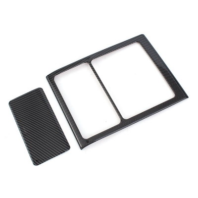 Toyota Tacoma 2024 2025 Interior del coche ABS Fibra de carbono Negro Cabeza luz interruptor botón de la tapa de recubrimiento 1pcs