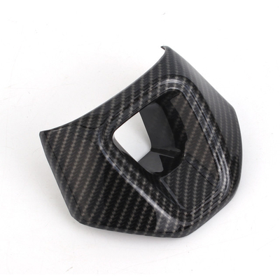 Diseño geométrico Fibra de carbono ABS Revestimiento del volante para Toyota 2024 Alphard Vellfire Crown