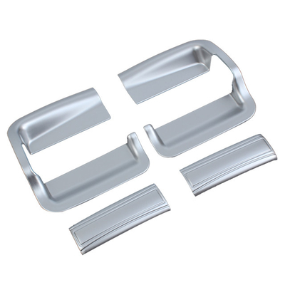 Manillas de puertas interiores seguras y personalizables para Toyota Alphard 2024 acabado gris negro
