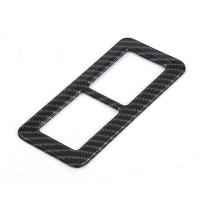 Decoración del marco del botón de ajuste del asiento de la tercera fila de acero inoxidable para Toyota Alphard2024