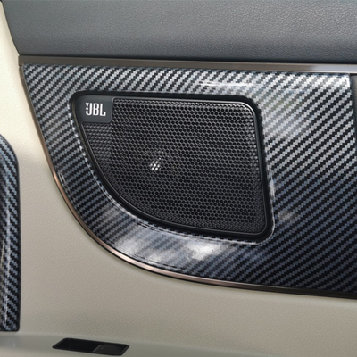 2024 Toyota Alphard Vellfire Portavoz de la puerta del coche tapa con tapa decorativa de fibra de carbono