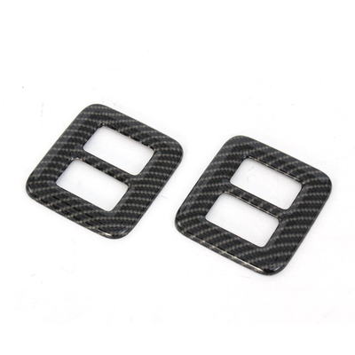 ABS Accesorios para automóviles Dos filas de asientos Ajuste de memoria Switch Panel de cubierta Trim marco para 2024