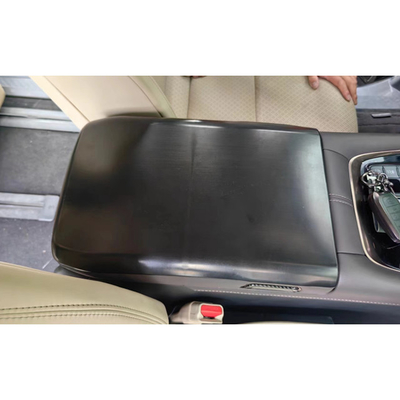 Cuadro de reposabrazos de la caja de cambio de la cubierta del interruptor de mano para Toyota Alphard Vellfire 2024 blanco