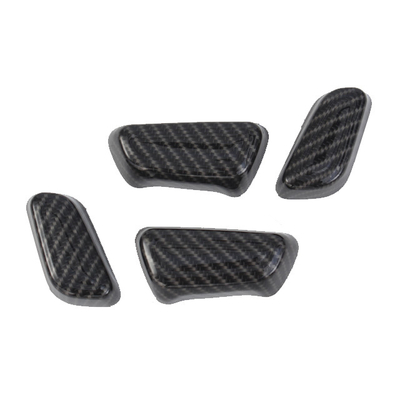 Estilo interior de fibra de carbono para Toyota Alphard Vellfire2024 Conmutador de ajuste de asiento