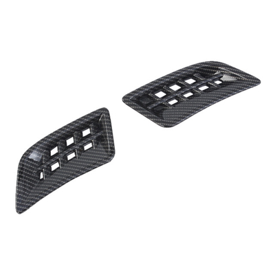 Toyota Alphard Vellfire 2024 Fibra de carbono Frente de aire acondicionado de salida marco decorativo