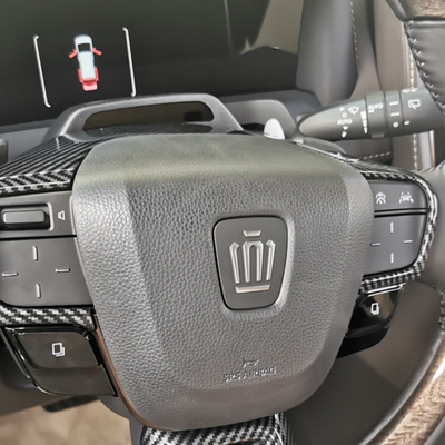 Nomal Toyota 2024 Alphard Vellfire ABS Fibra de carbono Geométrico del volante