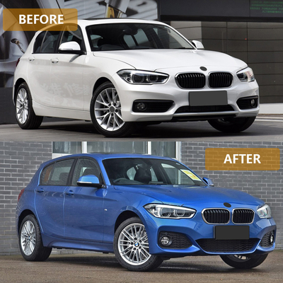 BMW Serie 1 F20 15-18 MT Modelo de actualización de faldas laterales para el 2010.