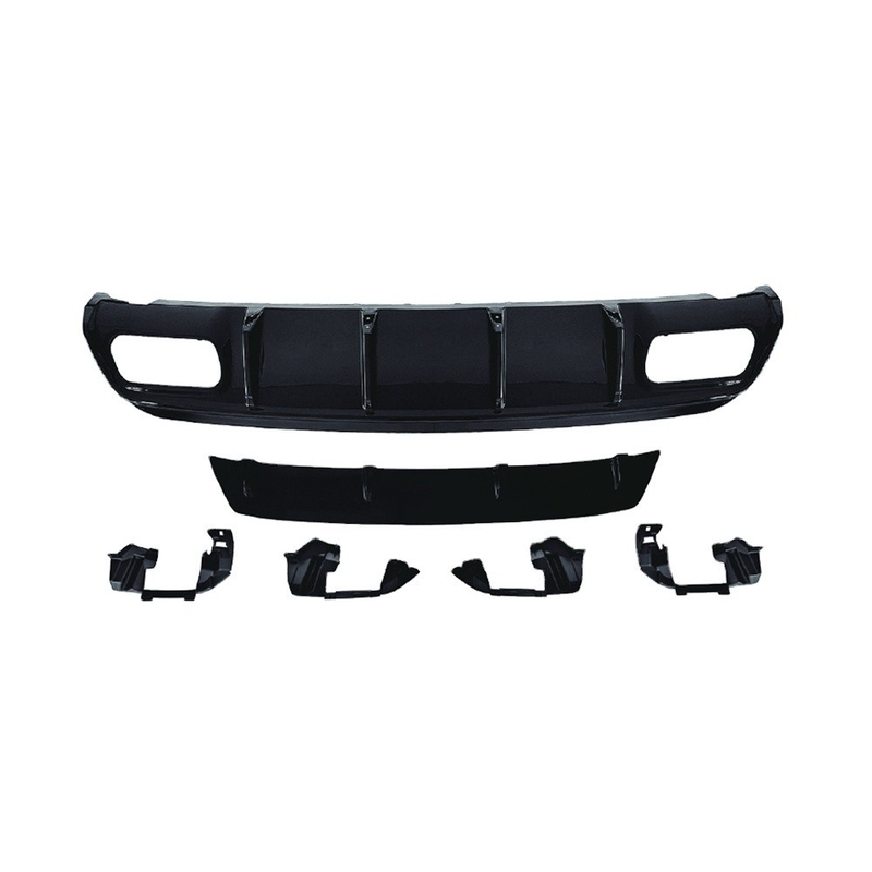 Morden Luxury A45 Fibra de carbono de labio trasero cuerpo kit para 13-18 A grado parachoques para automóviles piezas para automóviles