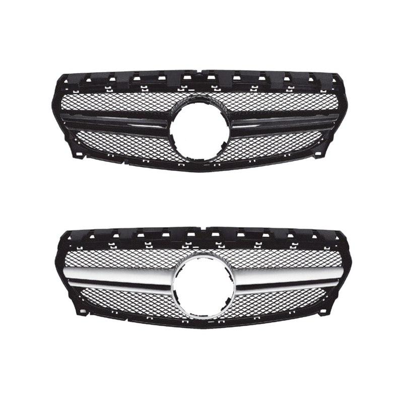 Kit de carrocería de automóviles para Mercedes-Benz CLA W117 2013-2019 Parrilla del parachoques delantero en estilo AMG45