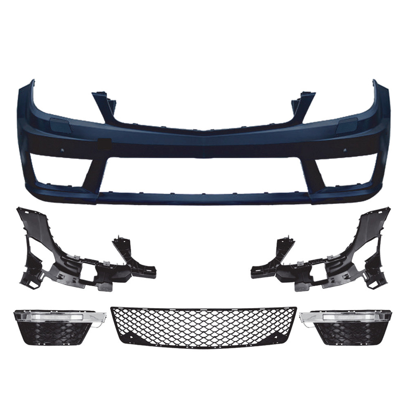 OEM Sí Kit de amortiguadores delanteros de automóviles Kit de lifting facial de la carrocería AMG para Mercedes-Benz Clase C W204 2011-2014