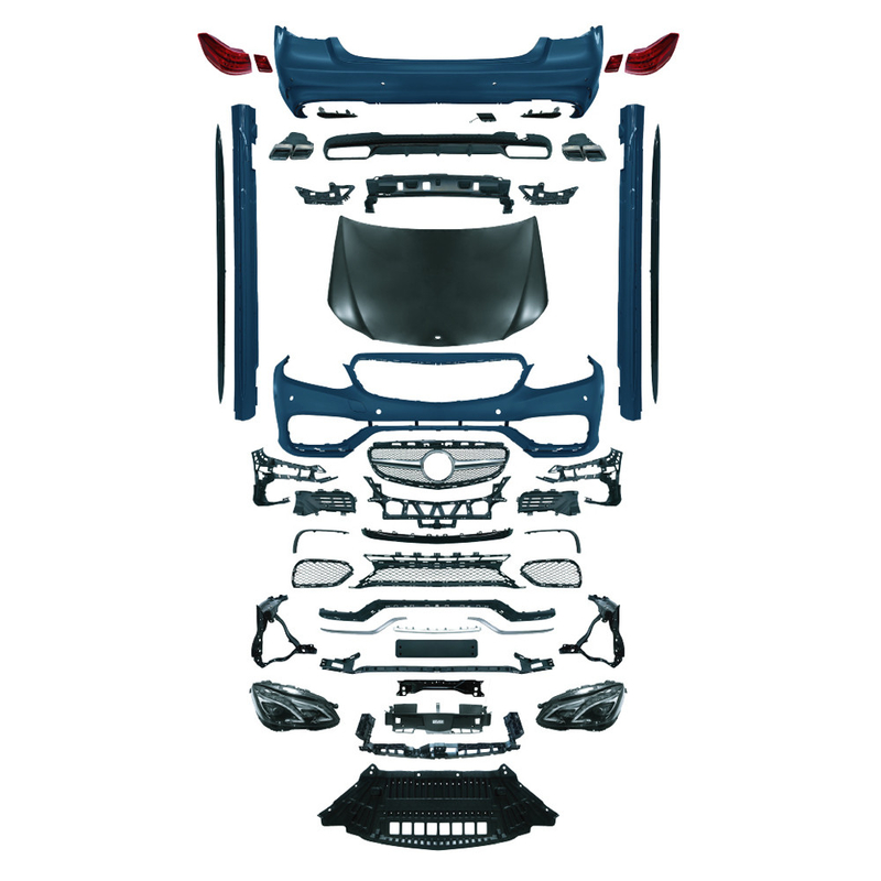 Kit de carrocería 100% probado para Mercedes-Benz W212 09-13 a 14-15 AMG Kit de carrocería estrecha