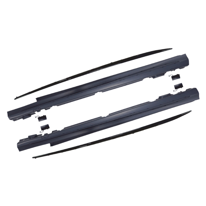 Accesorios para automóviles faldas laterales de automóviles Benz C modificado a C63 estilo AMG 2015-2018 kits de cuerpo