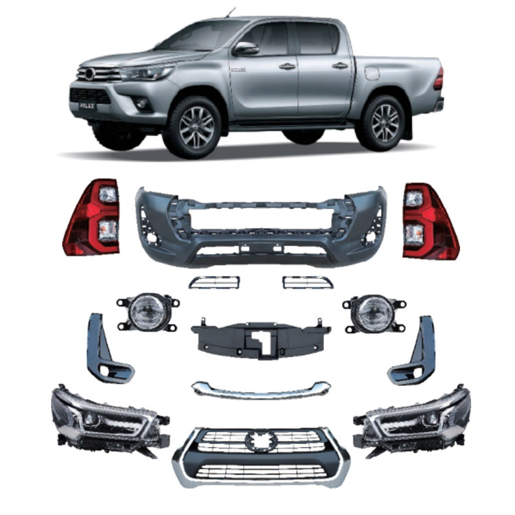 Transforma el Toyota Hilux Revo con nuestro kit de carrocería de lujo y negocios 2020 Rocco Upgrade